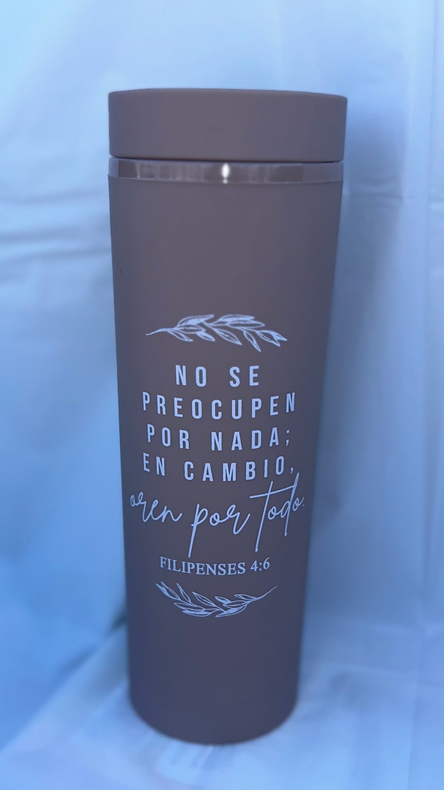 16 oz Skinny Cups of Faith (Spanish)