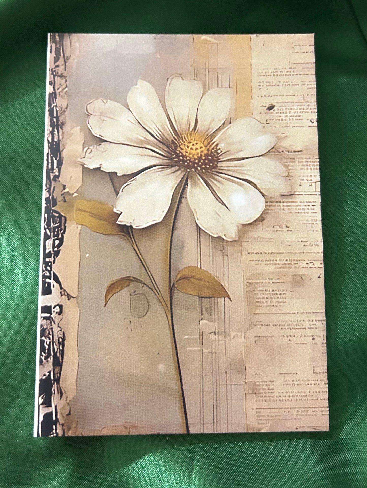Vintage Spring Floral Greeting Card
