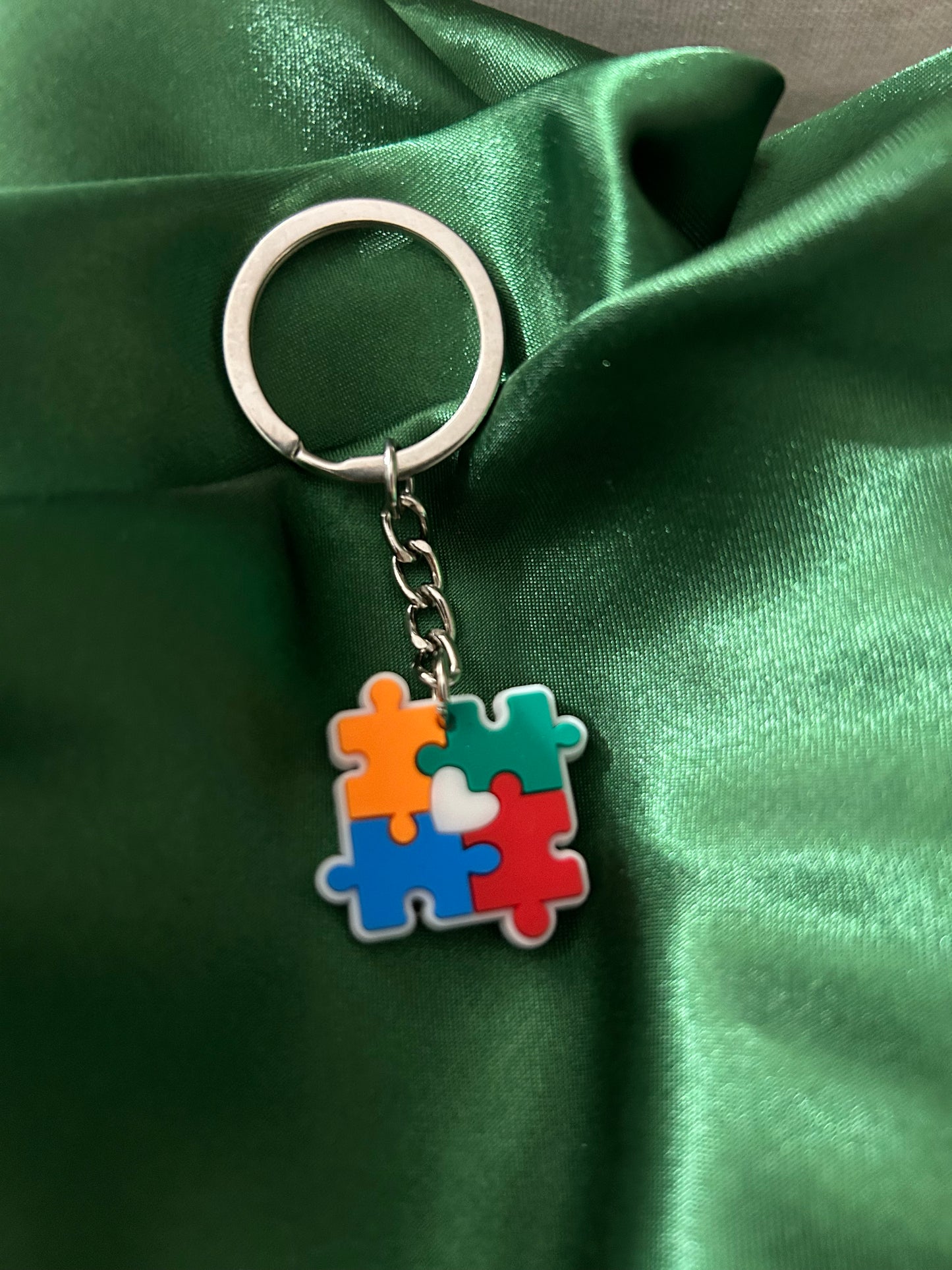 Puzzle Keychain