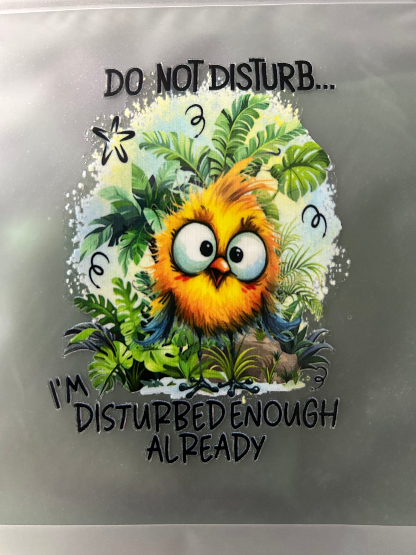Do not disturb