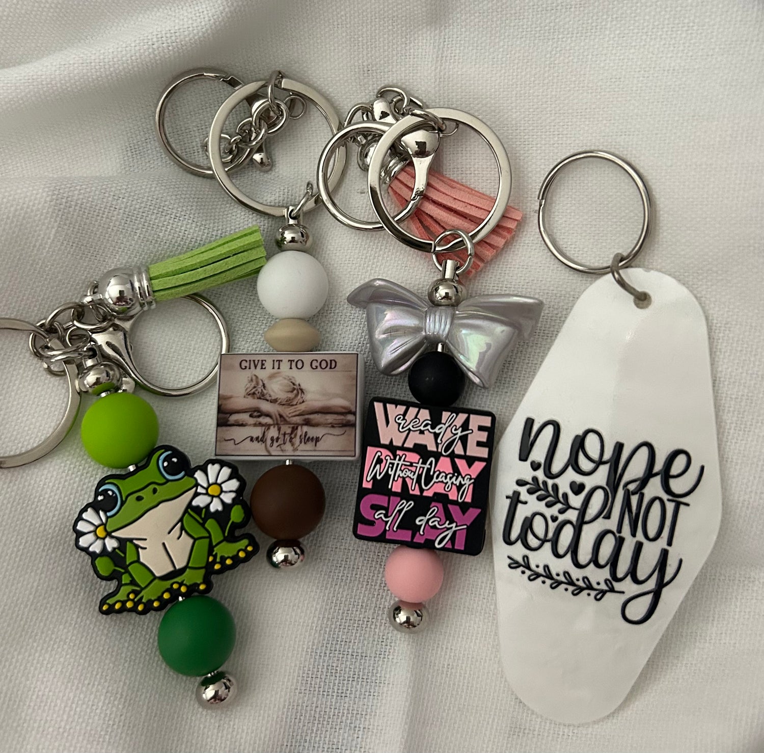 Ready to Ship keychains