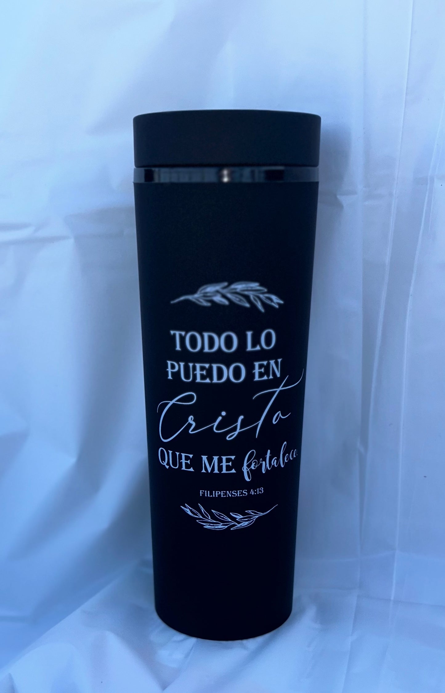 16 oz Skinny Cups of Faith (Spanish)