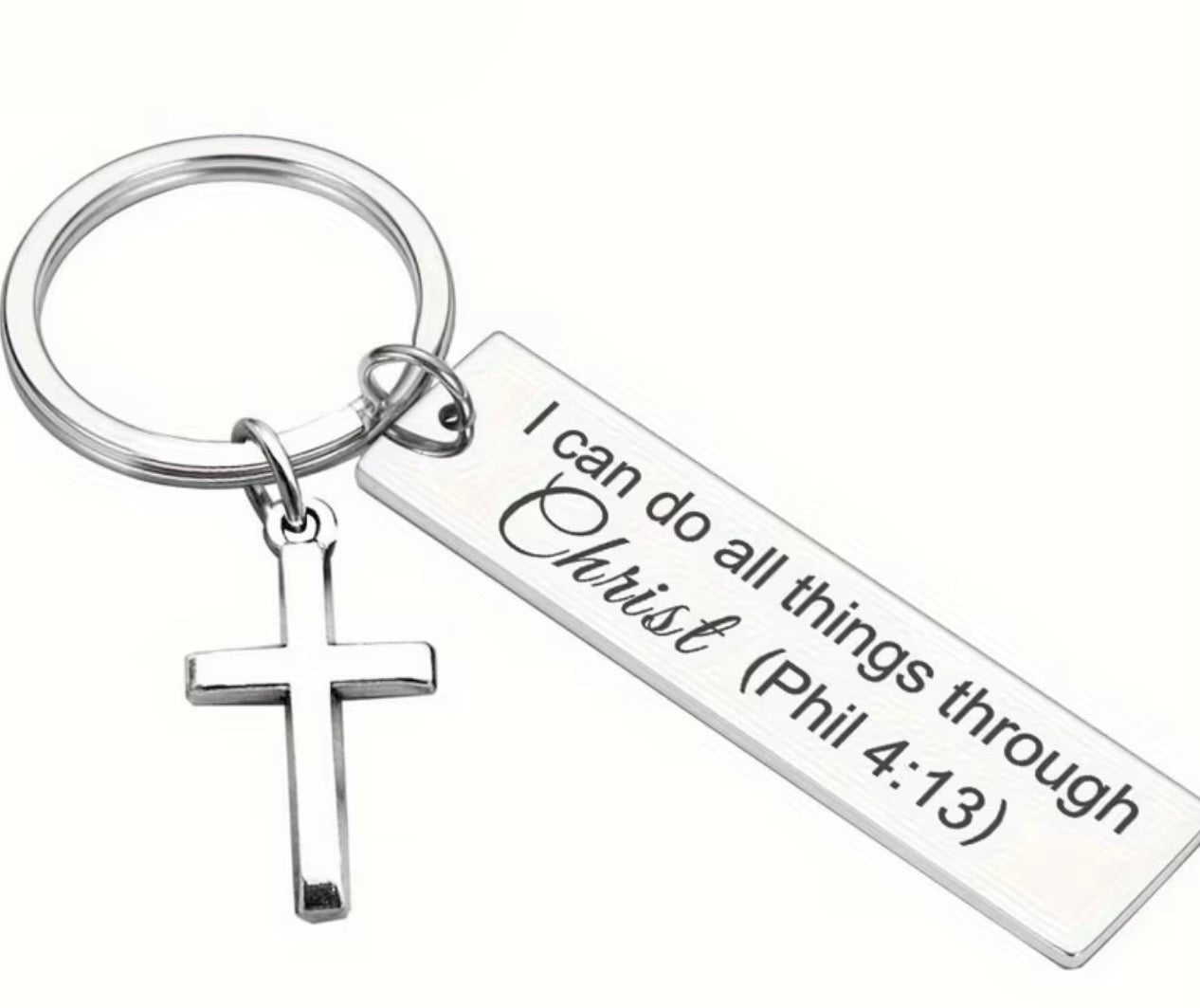 Bible Verse Keychains