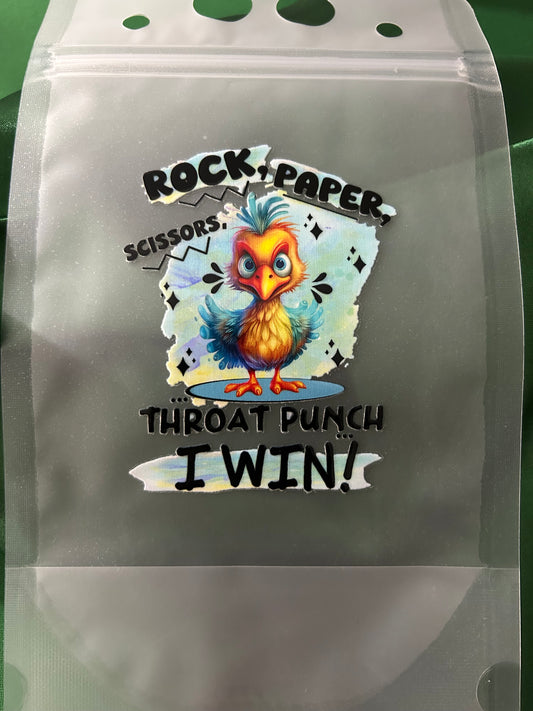Rock. Paper. Scissors.