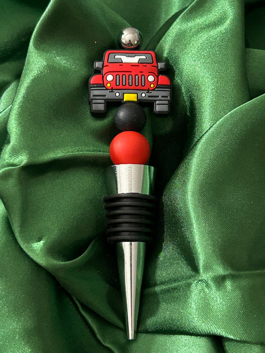 Red Jeep