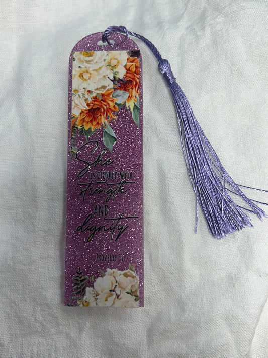 She is clothed in strength..