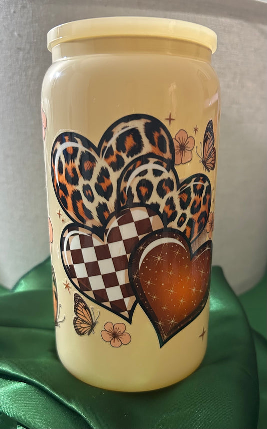 Hearts. Butterflies.