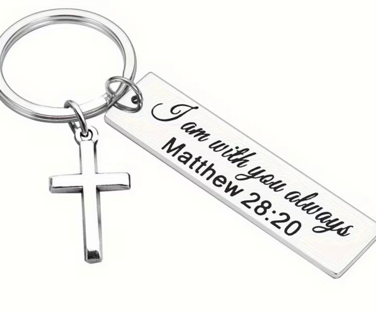 Bible Verse Keychains