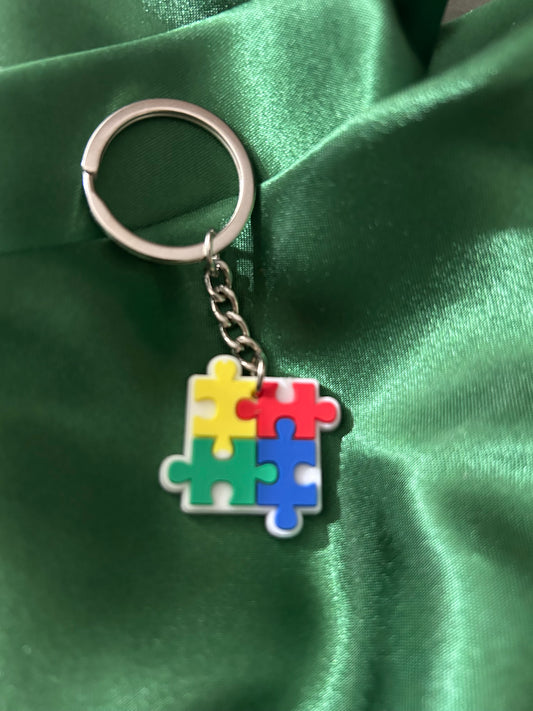 Puzzle Keychain