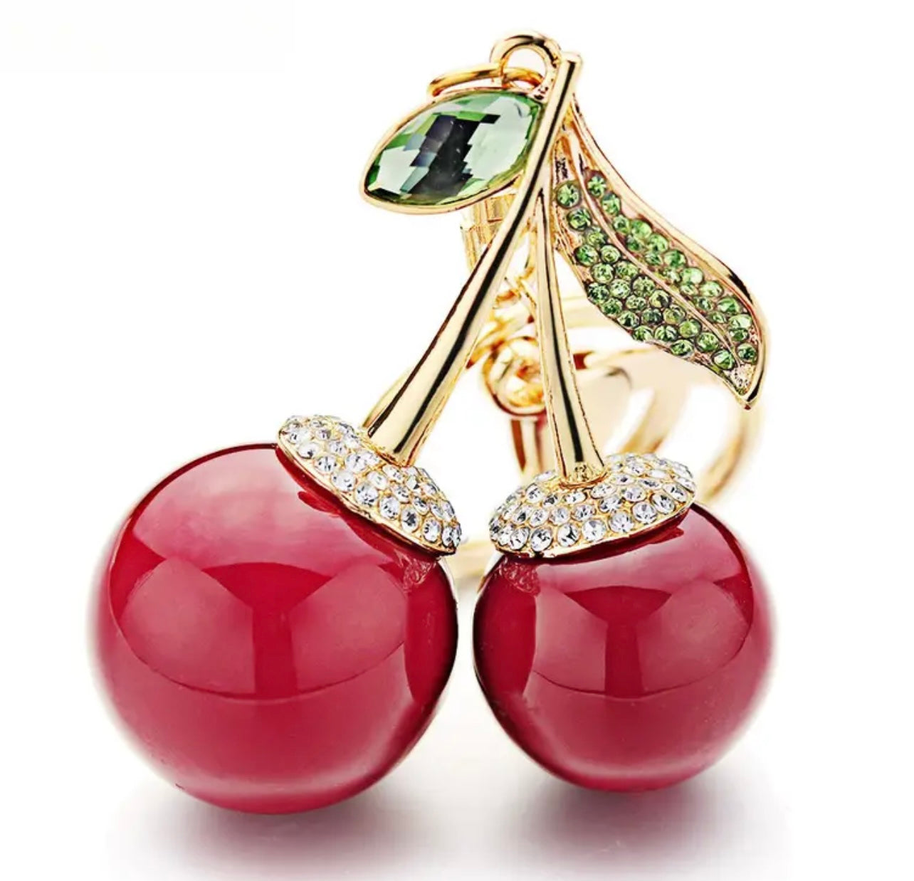 Cherry Bag Charm