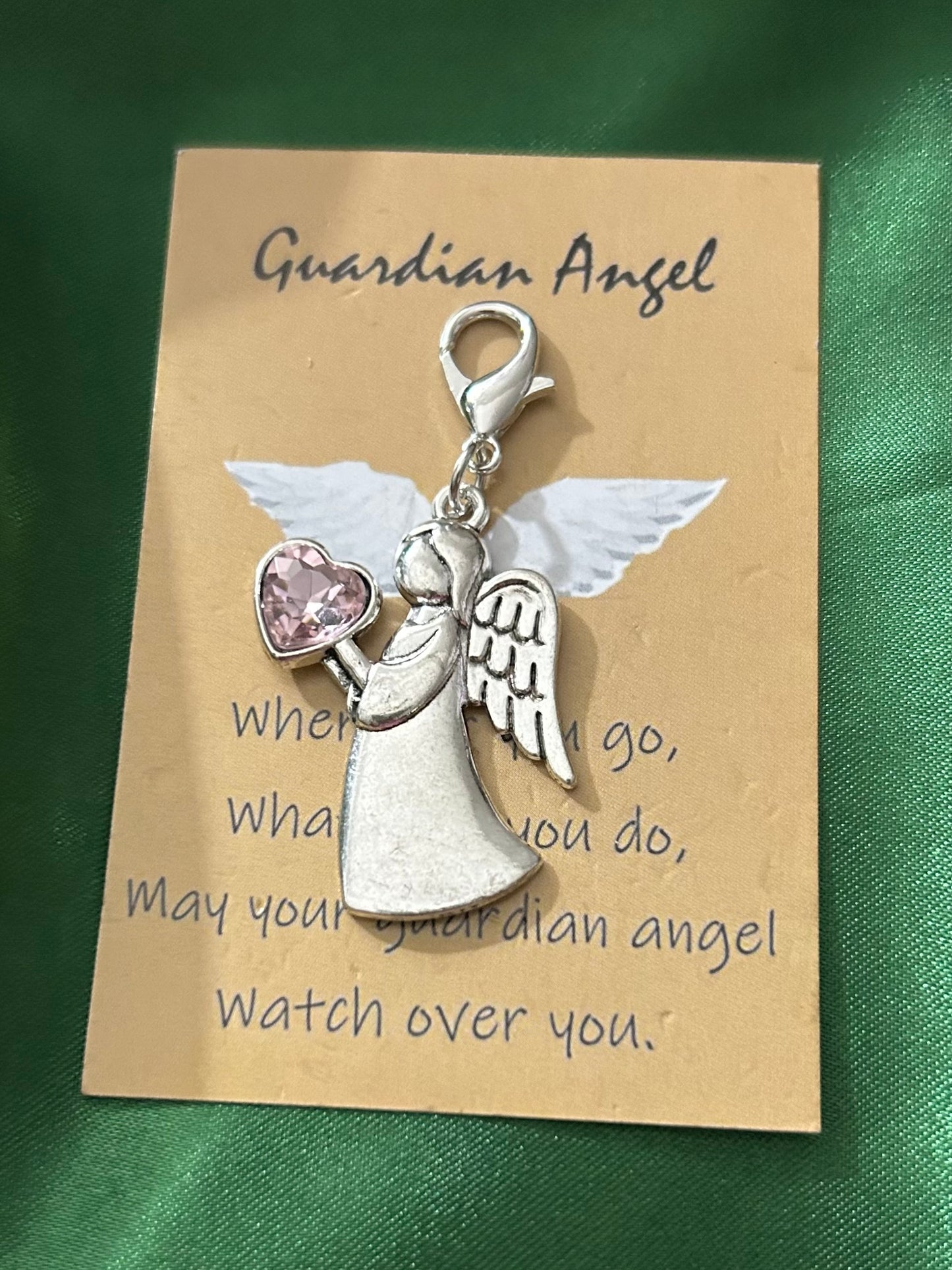 Travel Angel Charm