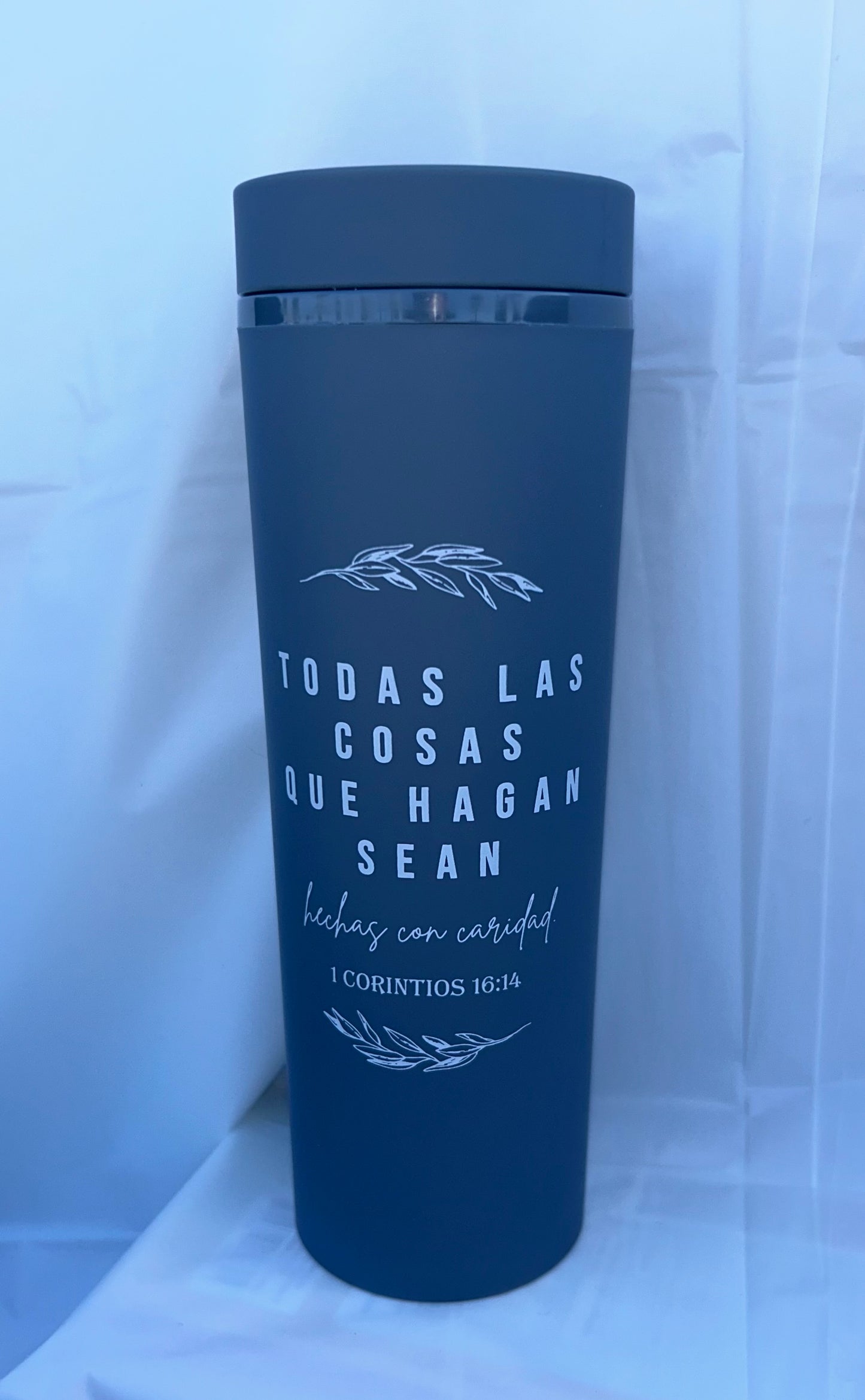 16 oz Skinny Cups of Faith (Spanish)