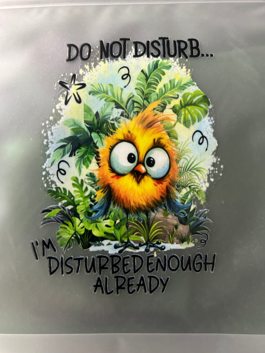Do not disturb