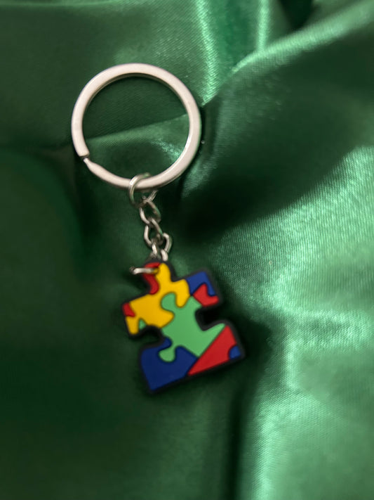 Puzzle Keychain