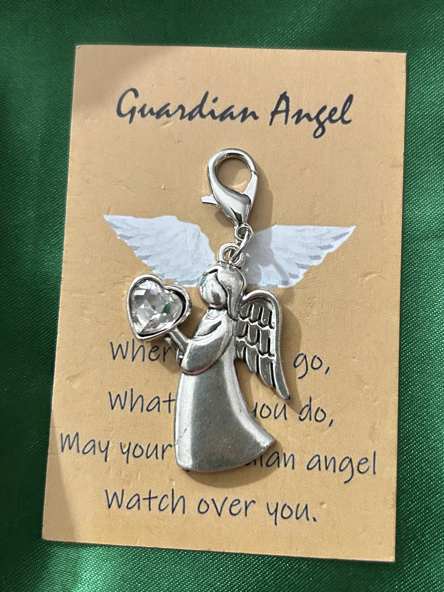 Travel Angel Charm