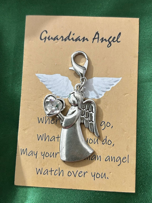 Travel Angel Charm
