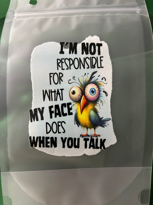 Not responsible
