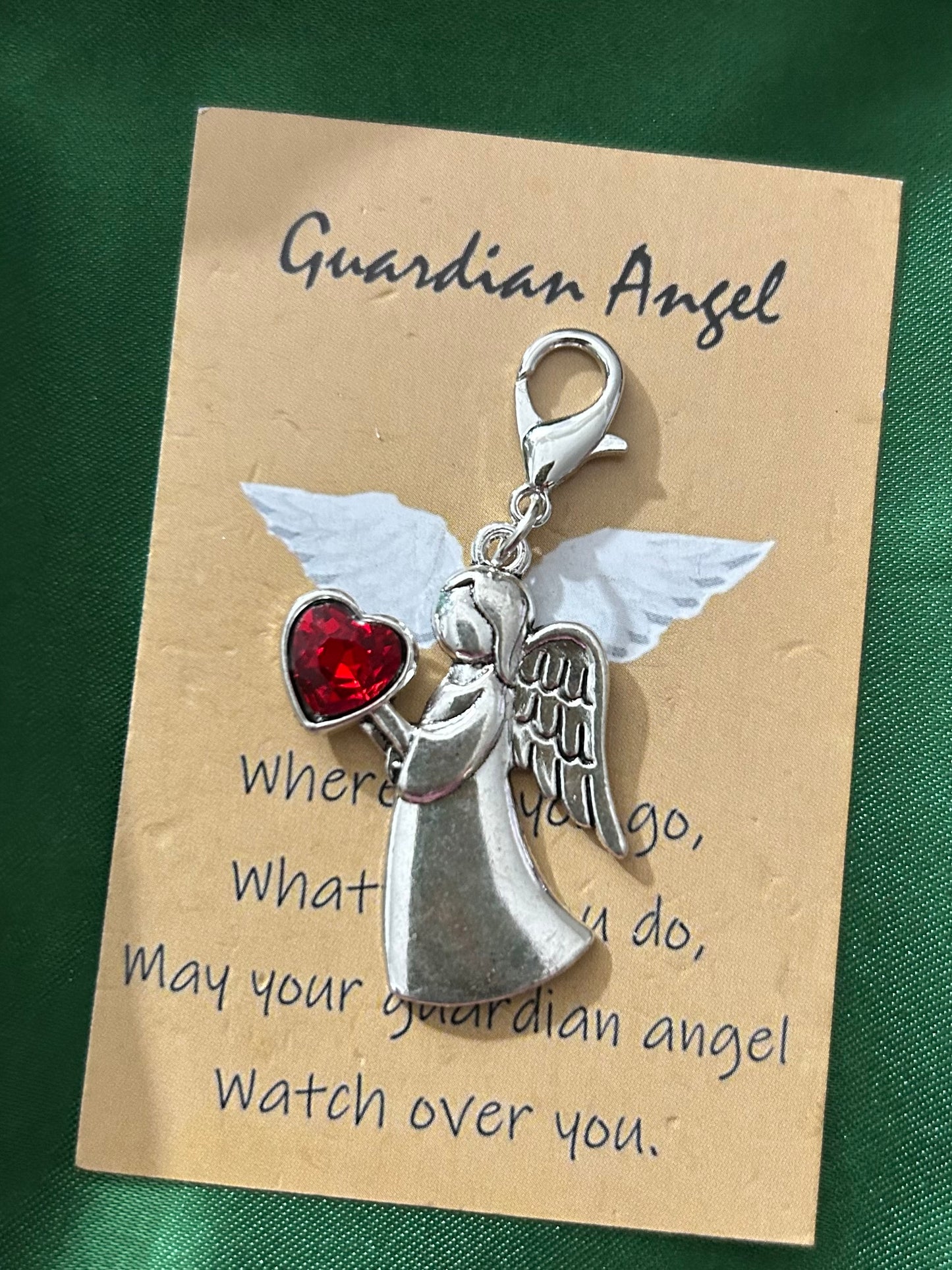 Travel Angel Charm